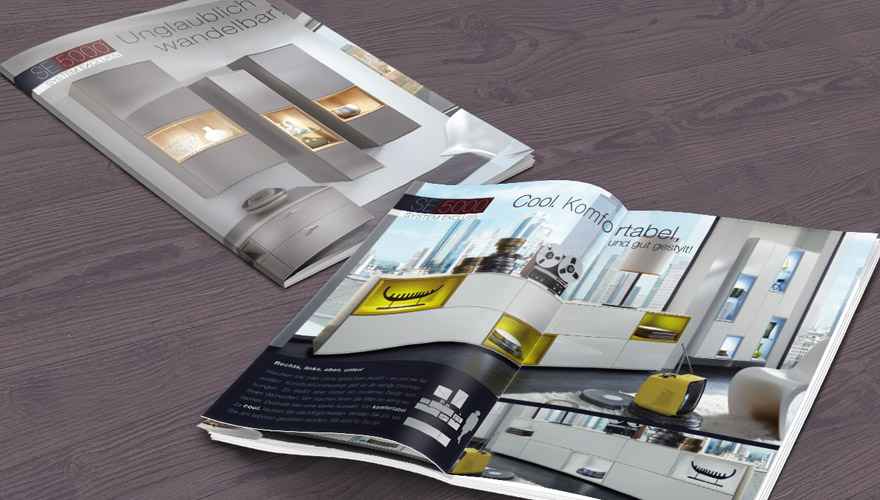 ★ RSL-intermedia ★ Grafikdesign & Webdesign ★ Konzeption und Gestaltung der Kataloge SE5000