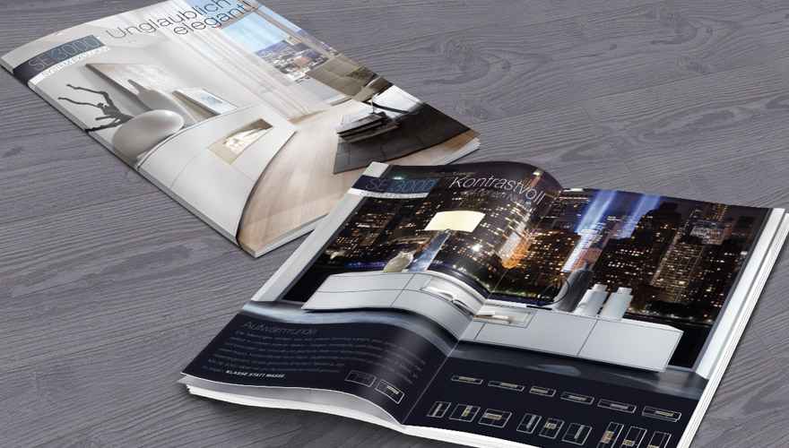 ★ RSL-intermedia ★ Grafikdesign & Webdesign ★ Konzeption und Gestaltung der Kataloge SE3000