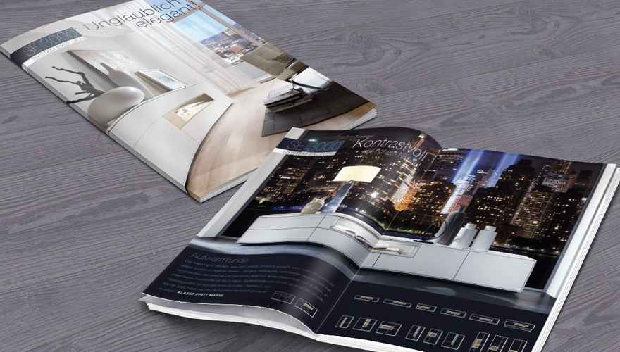 ★ RSL-intermedia ★ Grafikdesign & Webdesign ★ Konzeption und Gestaltung der Kataloge SE7000